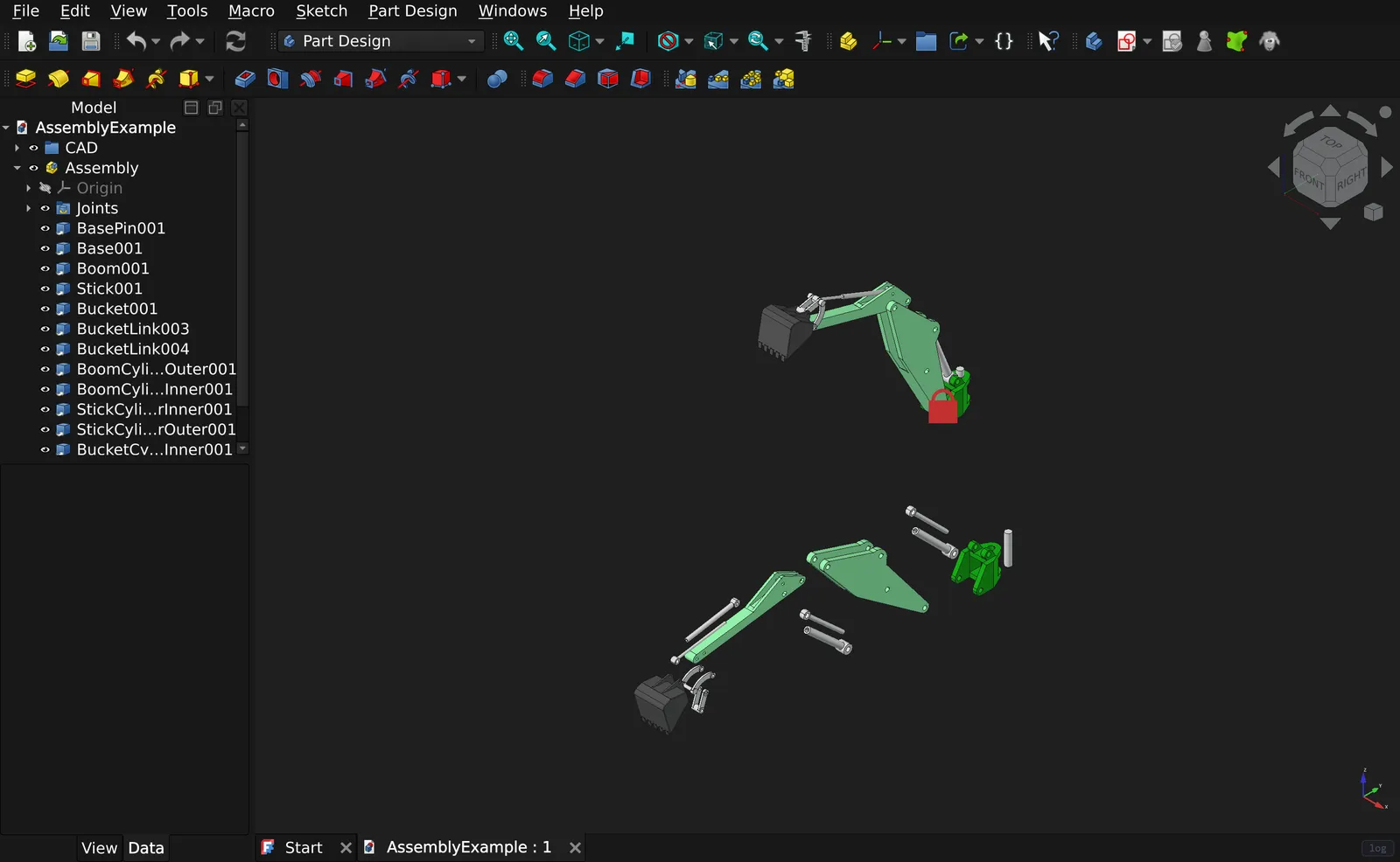 Assembly example
