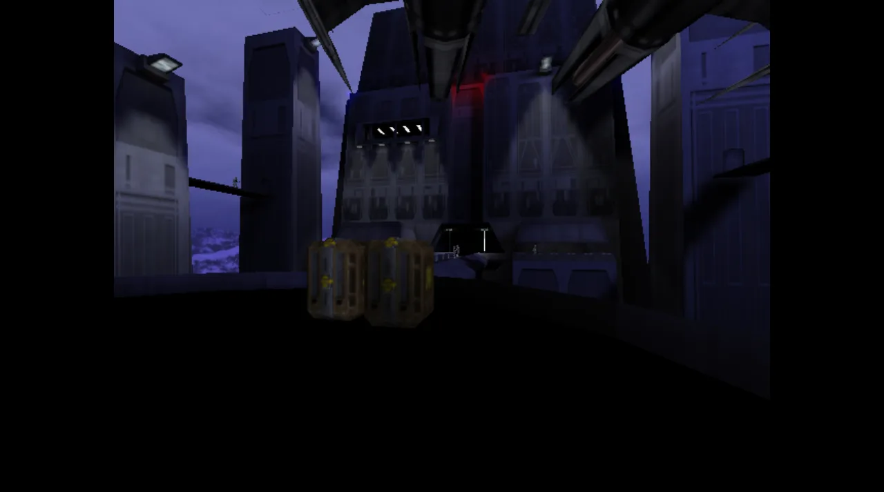 Jedi Outcast running in the browser, screenshot 2