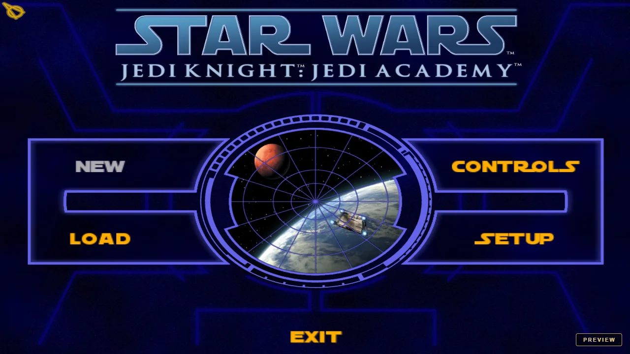 Jedi Academy running